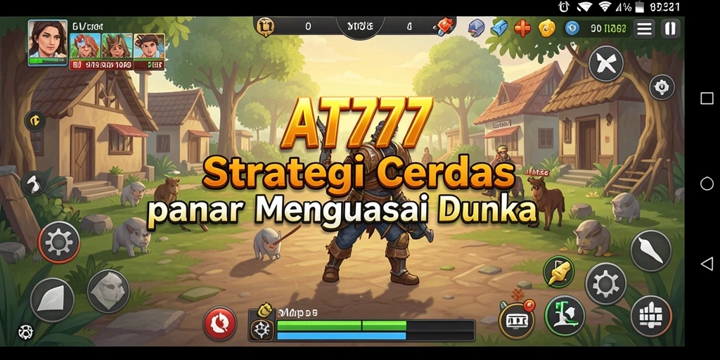 Tampilan gameplay AT777 yang menegangkan dan strategis.