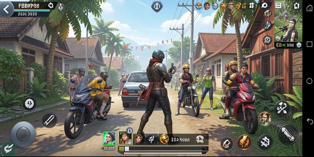 Tampilan gameplay FBRP88 yang menarik dan mendetail.