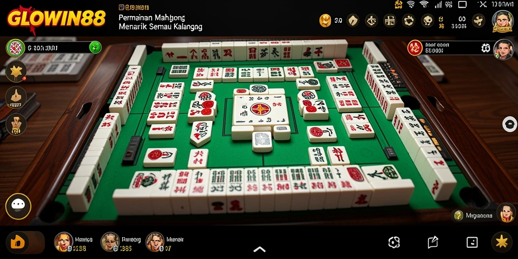 Tampilan gameplay GLOWIN88 yang seru dan penuh warna.