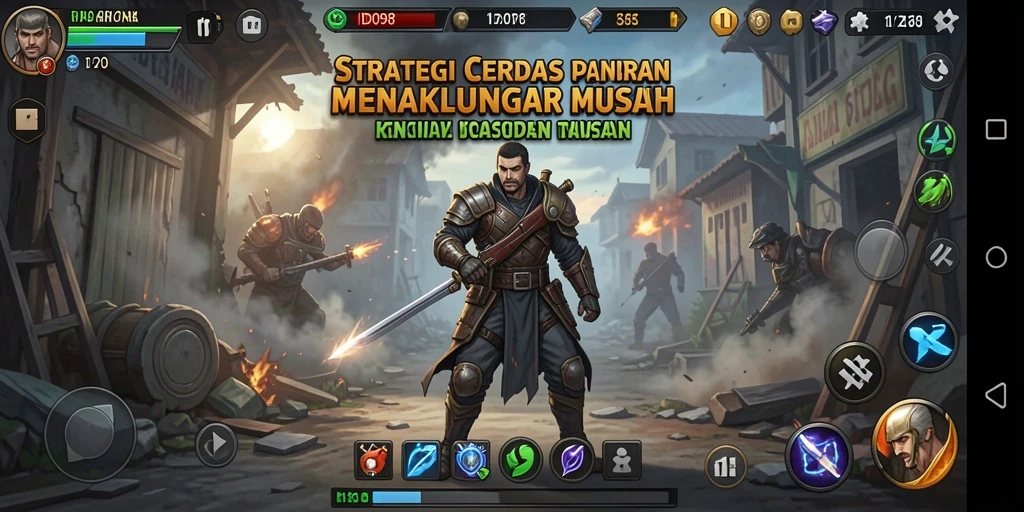 Tampilan gameplay menegangkan di <strong>ID098</strong>, strategi mendalam dan aksi seru.