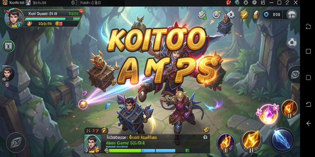 Gameplay mendebarkan di KOITOTO dengan strategi yang intens.
