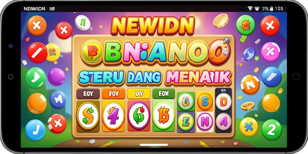 Tampilan gameplay Bingo yang seru di NEWIDN.