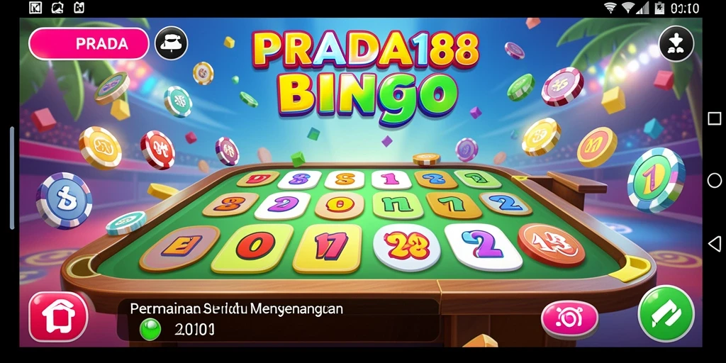 Tampilan gameplay seru dan interaktif game Bingo.