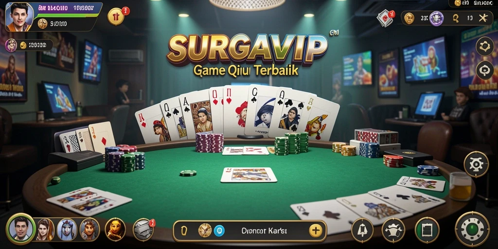 Tangkapan layar gameplay QiuQiu yang menarik dan seru.